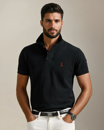 The Iconic Royce Polo - Onyx Black