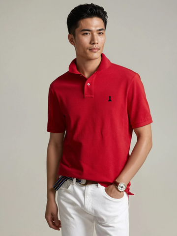 The Iconic Royce Polo - Flare Red