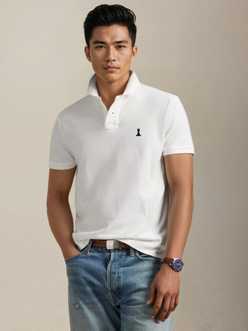 The Iconic Royce Polo - Alpine White