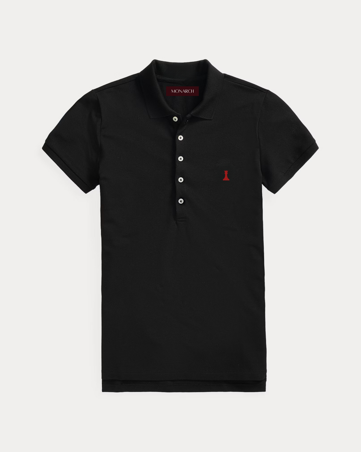 The Iconic Black Royce Polo Shirt