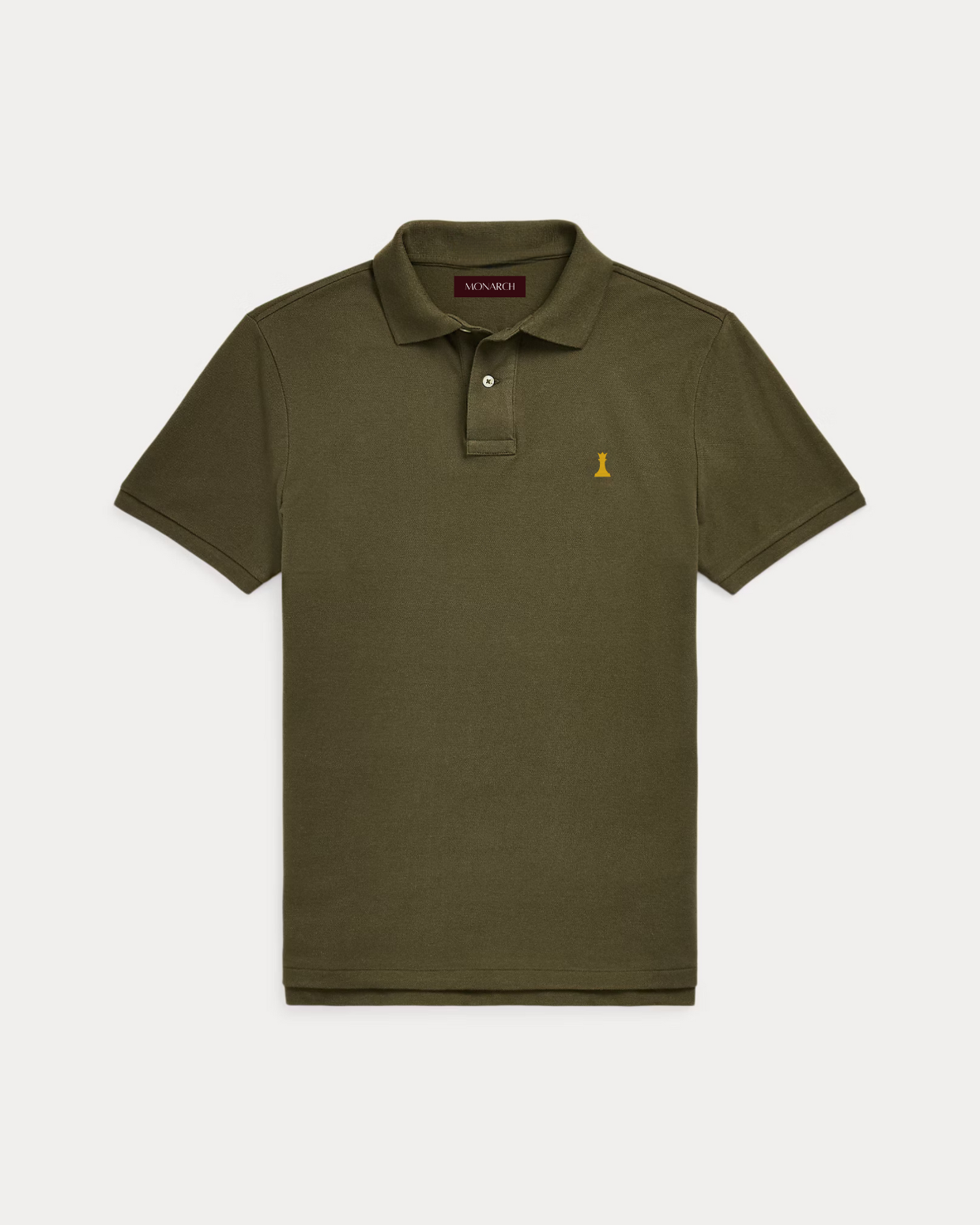 The Iconic Royce Polo - Moss Olive
