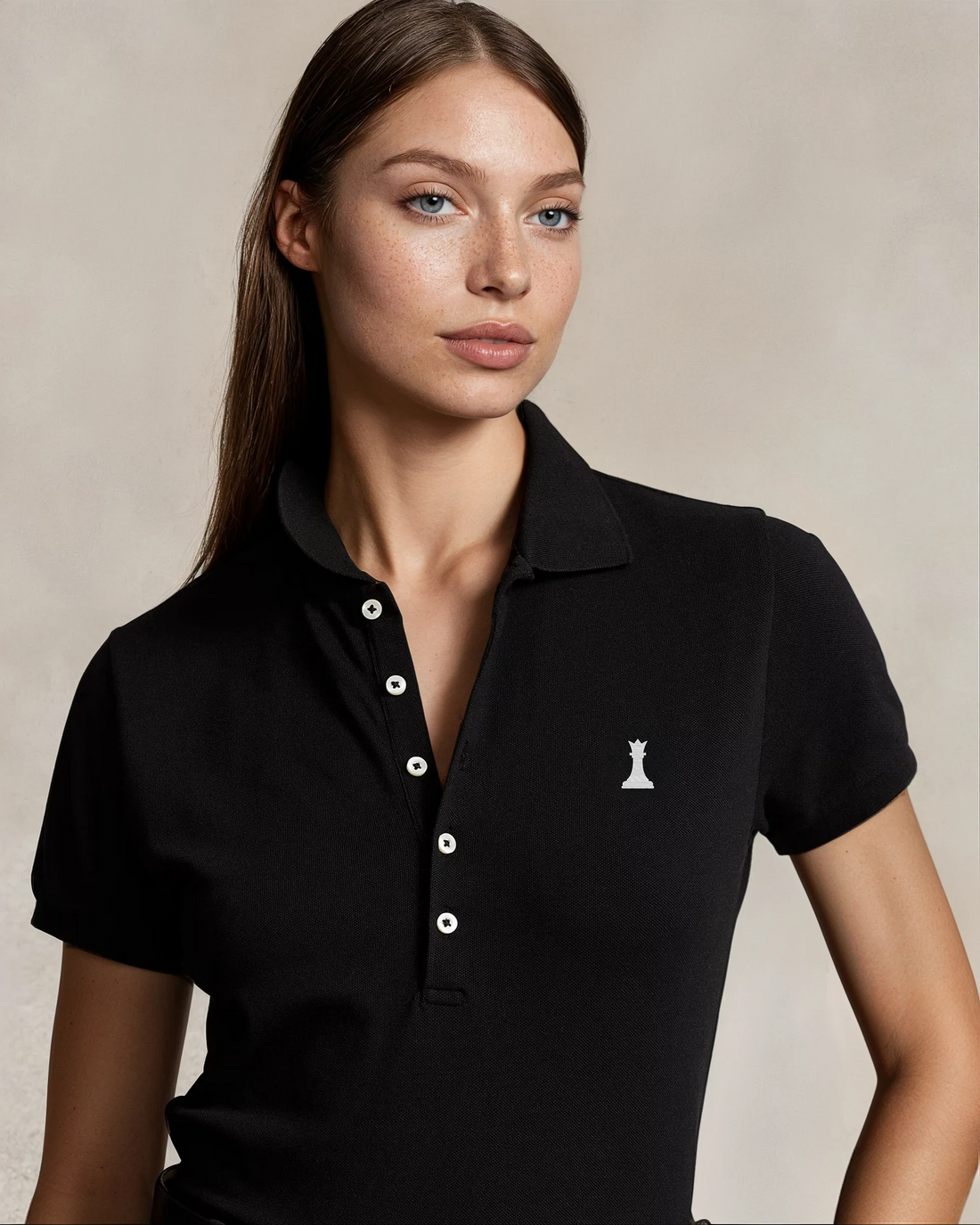 The Iconic Black Royce Polo Shirt