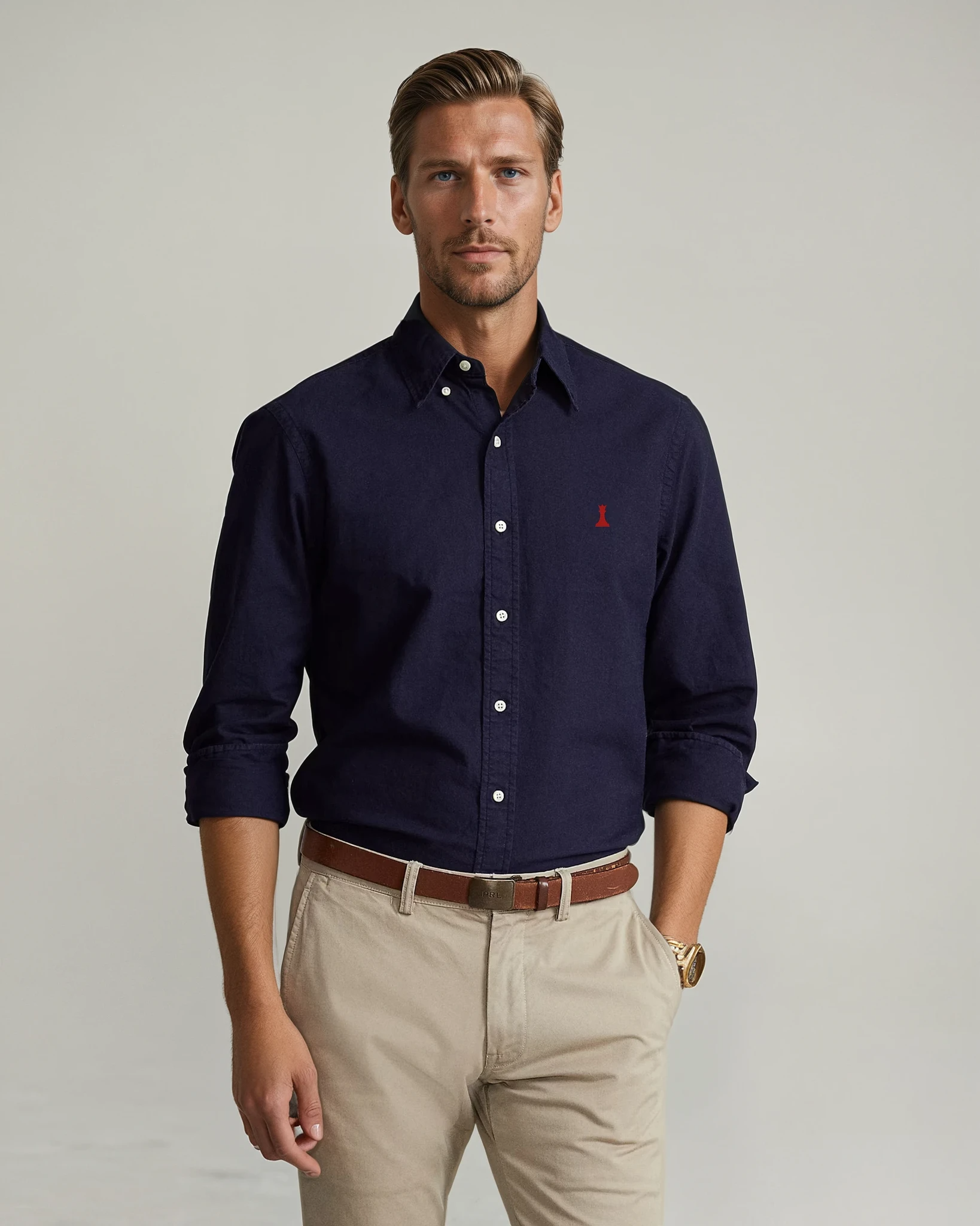 The Iconic Oxford Shirt - Navy