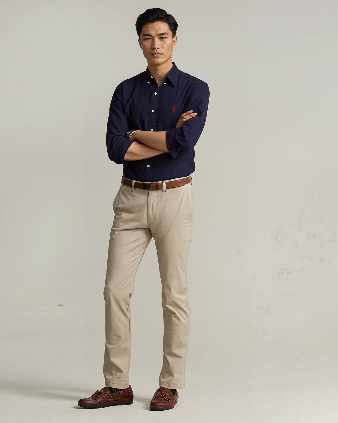 The Iconic Oxford Shirt - Navy