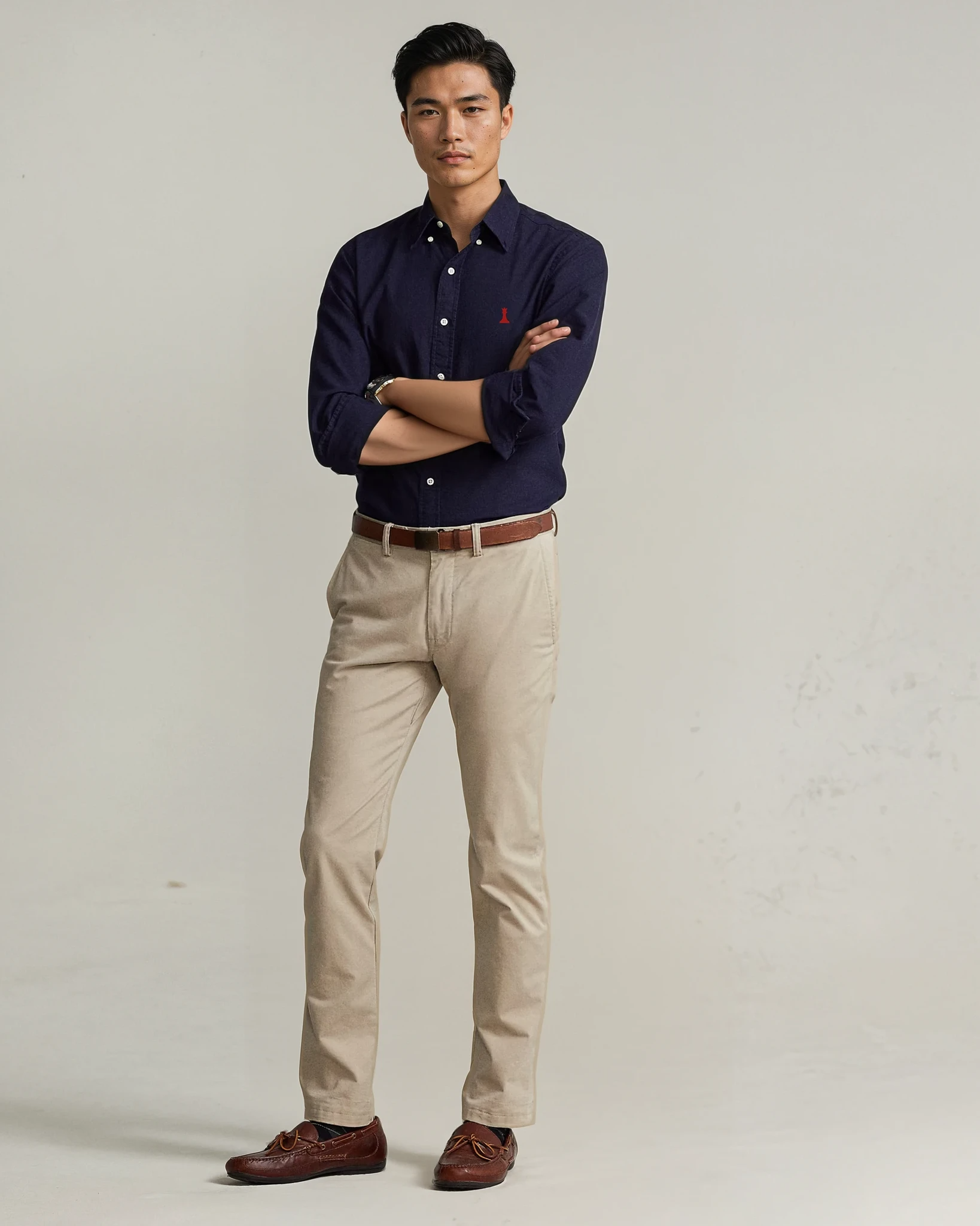 The Iconic Oxford Shirt - Navy