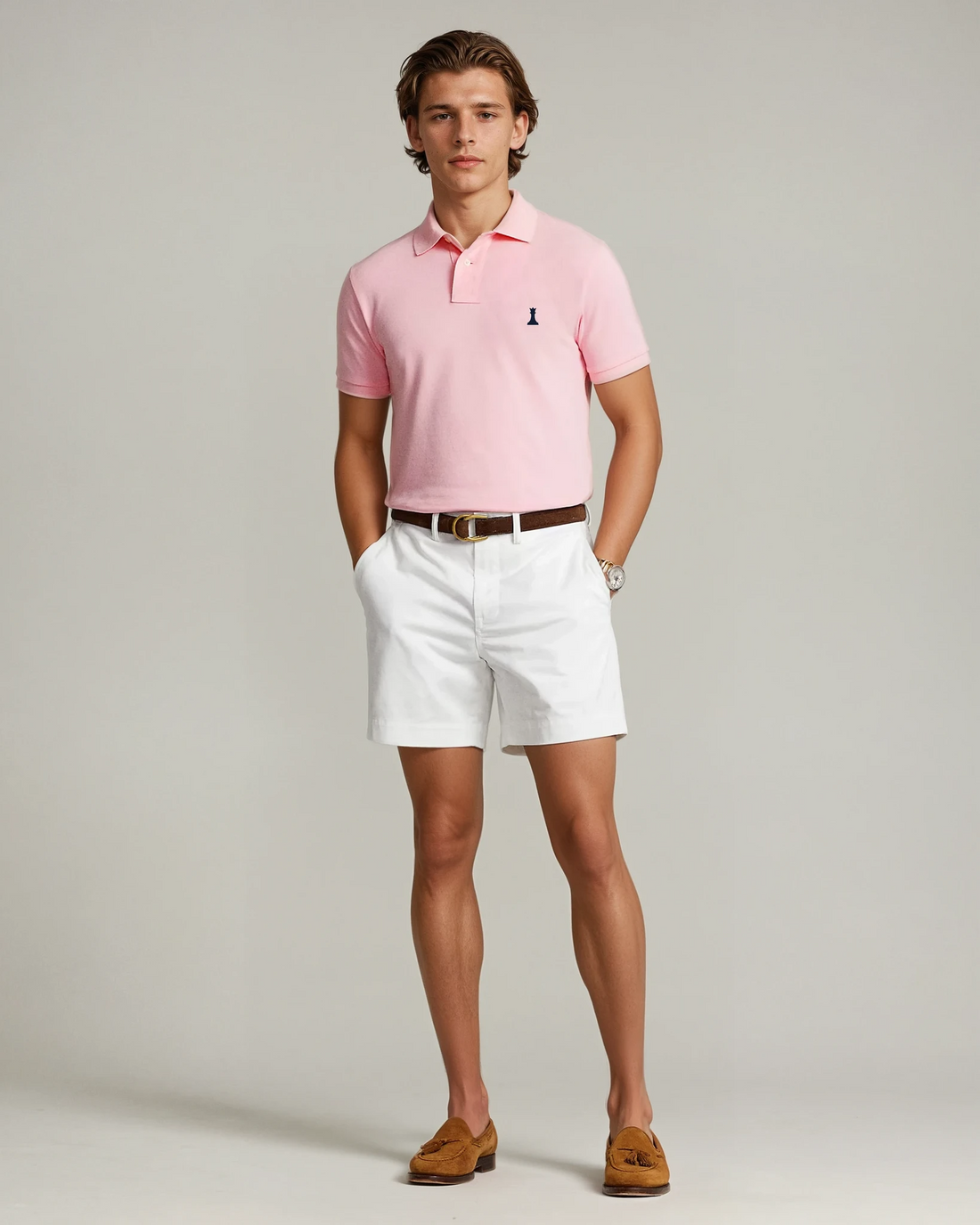 The Iconic Royce Polo - Blush Pink