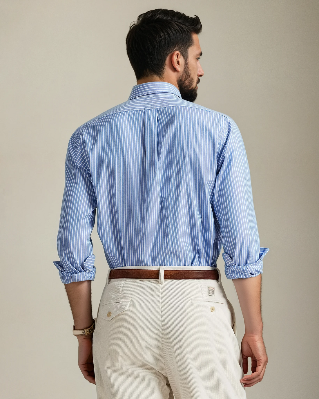 The Iconic Oxford Stripes - Blue Stripes